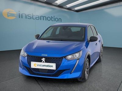 Gebraucht Peugeot e-208 Allure 100 kW (136 PS) 2023 Blau Kleinwagen