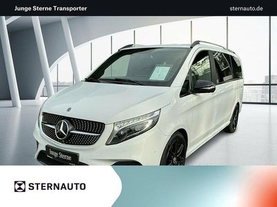 Gebraucht Mercedes V250 Avantgarde Edition 190 PS (139 kW) 2021 Bergkristallweiß metallic Van / Kleinbus