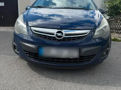 Gebraucht Opel Corsa 90 PS (66 kW) 2012 Blau Kleinwagen