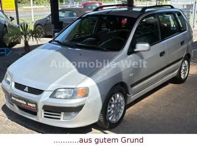 Gebraucht Mitsubishi Space Star Comfort Edition 98 PS (72 kW) 2003 Silber Van / Kleinbus