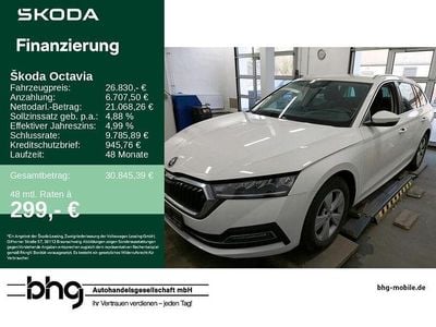 Second-hand Skoda Octavia Style 116 CP (85 kW) 2024 Alb Break