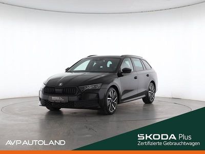 Second-hand Skoda Octavia SportLine 150 CP (110 kW) 2025 Negru Break