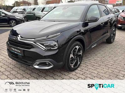 Gebraucht Citroën C4 PureTech 131 PS (96 kW) 2023 Lackierung schwarz perla nera/typ aussenverkleidung metalliclackierung SUV