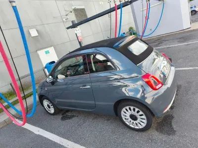 Gebraucht Fiat 500C Lounge 69 PS (50 kW) 2018 Grau Cabrio