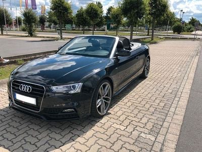 Gebraucht Audi A5 Cabriolet S-line plus 230 PS (169 kW) 2016 Schwarz Cabrio