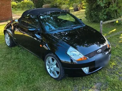 Gebraucht Ford StreetKa 95 PS (69 kW) 2003 Schwarz Cabrio