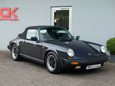 Gebraucht Porsche 911 Carrera Cabriolet 231 PS (169 kW) 1988 Blau Cabrio