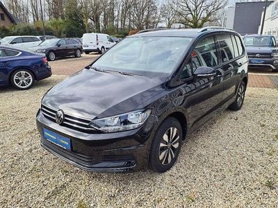 Neu VW Touran Goal 150 PS (110 kW) 2025 Schwarz Van / Kleinbus