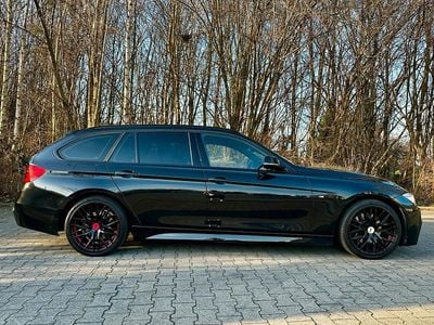 Gebraucht BMW 325 M Sport 218 PS (160 kW) 2014 Schwarz Kombi