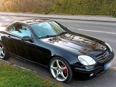 Usata Mercedes SLK200 163 CV (119 kW) 2002 Nero Cabrio