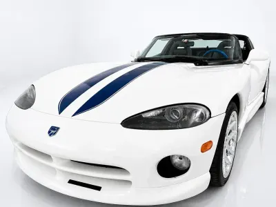 Gebraucht Dodge Viper 415 PS (305 kW) 1996 Weiß Cabrio