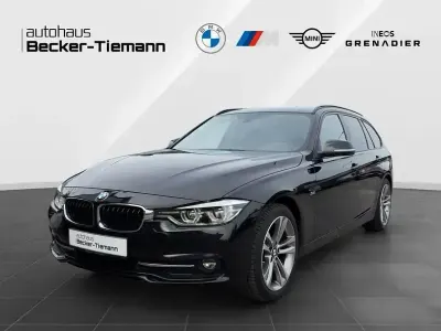 Gebraucht BMW 318 Sport Line 136 PS (100 kW) 2018 Saphirschwarz Kombi