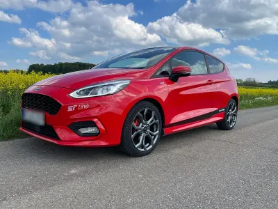 Gebraucht Ford Fiesta ST-Line 125 PS (91 kW) 2017 Rot Kleinwagen