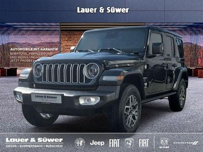 Schwarz Neu 2025 Jeep Wrangler Sahara SUV | 65.900 € (Fairer Preis)