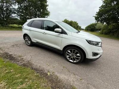Gebraucht Ford Edge 210 PS (154 kW) 2017 Weiß SUV