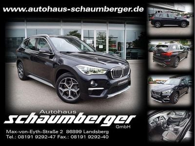 Brugt BMW X1 xLine 150 HK (110 kW) 2018 Sort SUV