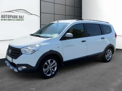 Gebraucht Dacia Lodgy Stepway 116 PS (85 kW) 2015 Weiß Van / Kleinbus