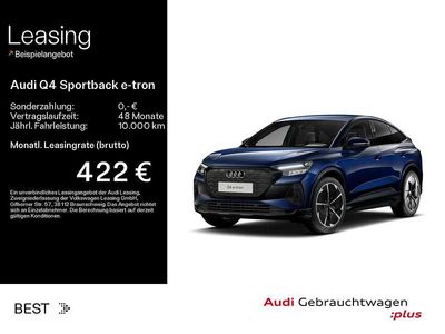 Gebraucht Audi Q4 e-tron Advanced 210 kW (286 PS) 2025 Navarrablau metallic SUV