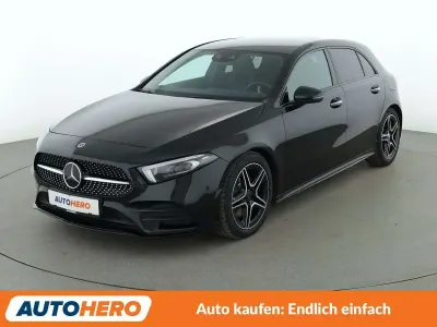 Gebraucht Mercedes A220 AMG line 190 PS (139 kW) 2019 Kosmosschwarz Limousine