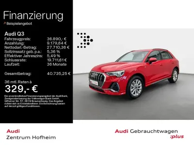 Gebraucht Audi Q3 S-Line 190 PS (139 kW) 2023 Tangorot metallic SUV