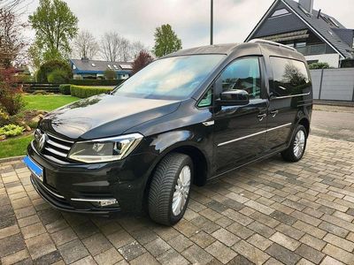 Usata VW Caddy 102 CV (75 kW) 2016 Nero Monovolume