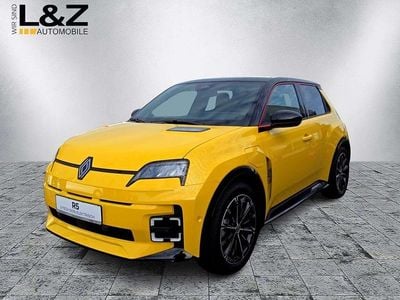 Pop yellow, dach blackpe Neu 2026 Renault 5 E-Tech Iconic Kleinwagen | 31.980 € (Etwas zu teuer)