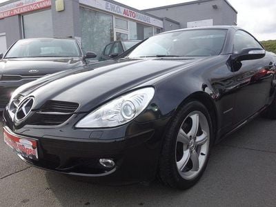 Usata Mercedes SLK200 163 CV (119 kW) 2005 Nero Cabrio