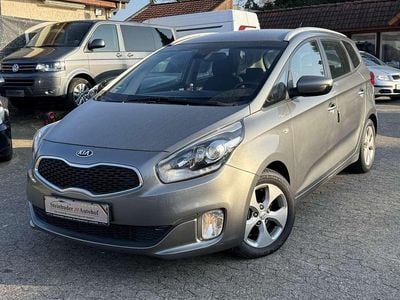 Gebraucht Kia Carens Edition 7 136 PS (100 kW) 2014 Titaniumsilber met. Van / Kleinbus