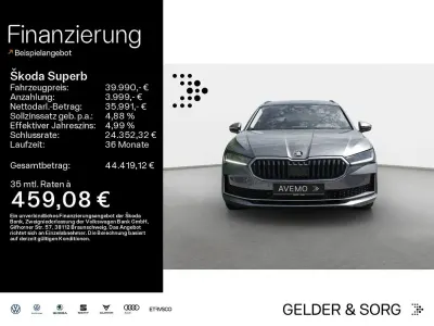 Gebraucht Skoda Superb Selection 193 PS (141 kW) 2024 Graphitegrau metallic Kombi