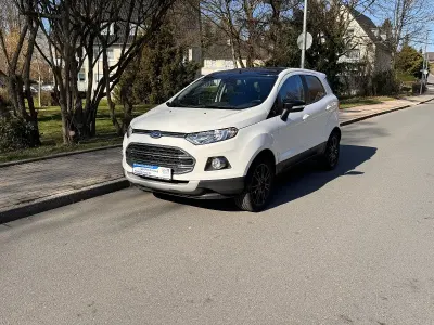 Gebraucht Ford Ecosport Titanium 125 PS (91 kW) 2017 Weiß SUV