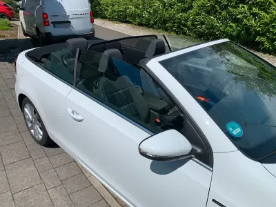 Gebraucht VW Golf Cabriolet 105 PS (77 kW) 2015 Weiß Cabrio
