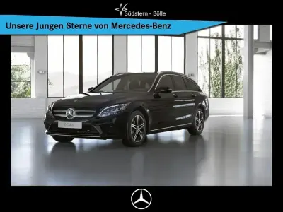 Gebraucht Mercedes C180 Avantgarde 156 PS (114 kW) 2021 Unilack schwarz uni Kombi