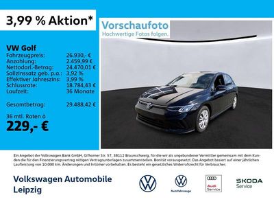 Gebraucht VW Golf VIII R-line 150 PS (110 kW) 2024 Schwarz Limousine