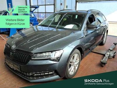 Gebraucht Skoda Superb SportLine 200 PS (147 kW) 2021 F6 quarzgrau metallic (metallic) Kombi