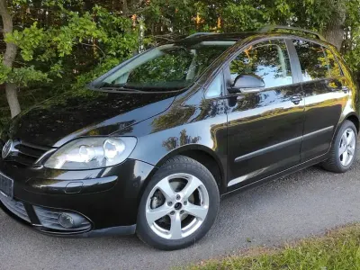 Gebraucht VW Golf Plus United 105 PS (77 kW) 2008 Schwarz Van / Kleinbus