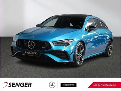 Gebraucht Mercedes CLA35 AMG AMG 306 PS (225 kW) 2024 Lack hyperblau Kombi