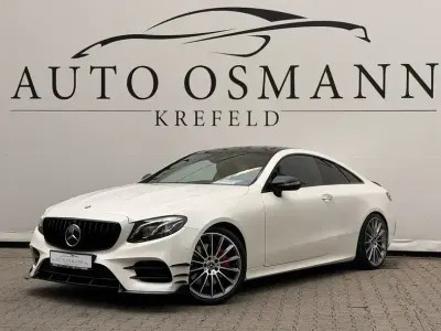 Gebraucht Mercedes E400 AMG line 333 PS (244 kW) 2018 Diamantweiss  metalliclack Coupé