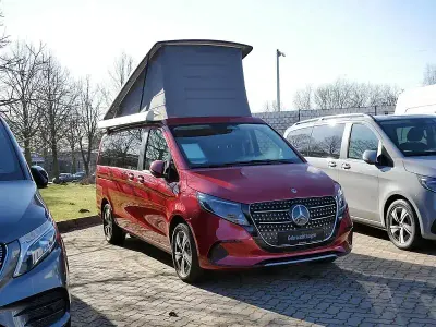Brugt Mercedes V220 Marco Polo 360 HK (264 kW) 2025 Rød MPV