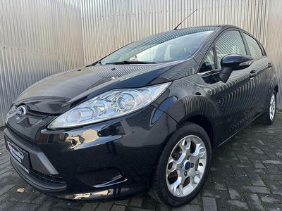 Gebraucht Ford Fiesta Trend 60 PS (44 kW) 2012 Schwarz Kleinwagen