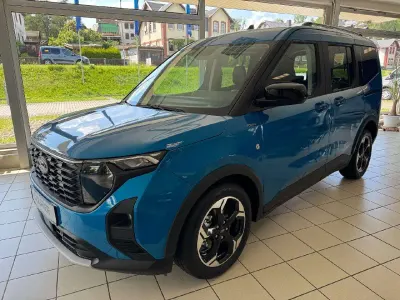 Neu Ford Tourneo Courier Active 125 PS (91 kW) 2026 Digital aqua blue Van / Kleinbus