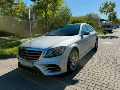 Brugt Mercedes S350 AMG Line Premium Plus 2018 Sølv Sedan