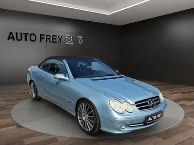 Brugt Mercedes CLK500 Avantgarde 306 HK (225 kW) 2003 Blå Cabriolet