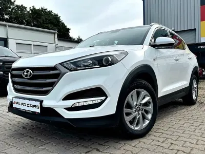 Gebraucht Hyundai Tucson 177 PS (130 kW) 2018 Weiß SUV