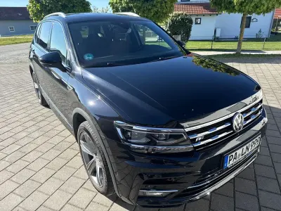Brugt VW Tiguan Allspace Highline 150 HK (110 kW) 2019 Sort SUV