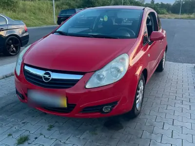 Gebraucht Opel Corsa 55 PS (40 kW) 2007 Rot Kleinwagen