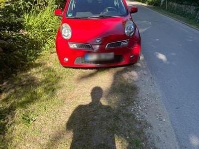 Gebraucht Nissan Micra 80 PS (58 kW) 2010 Rot Kleinwagen