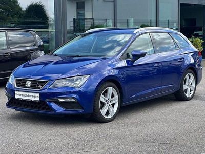 Usata Seat Leon ST Beats 131 CV (96 kW) 2020 Blu Station wagon