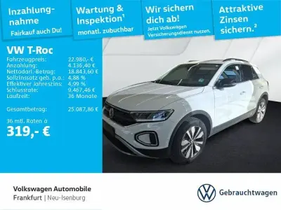 Gebraucht VW T-Roc Goal 116 PS (85 kW) 2025 Pure white SUV