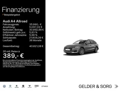 Gebraucht Audi A4 Allroad Sport 286 PS (210 kW) 2022 Terragrau metallic Kombi