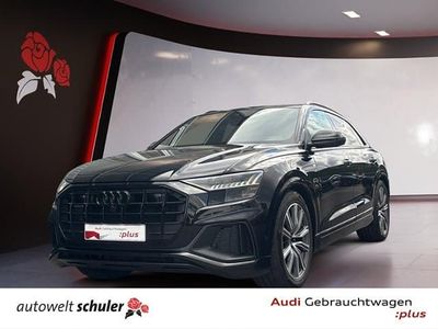 Second-hand Audi Q8 S-Line 286 CP (210 kW) 2022 Negru SUV